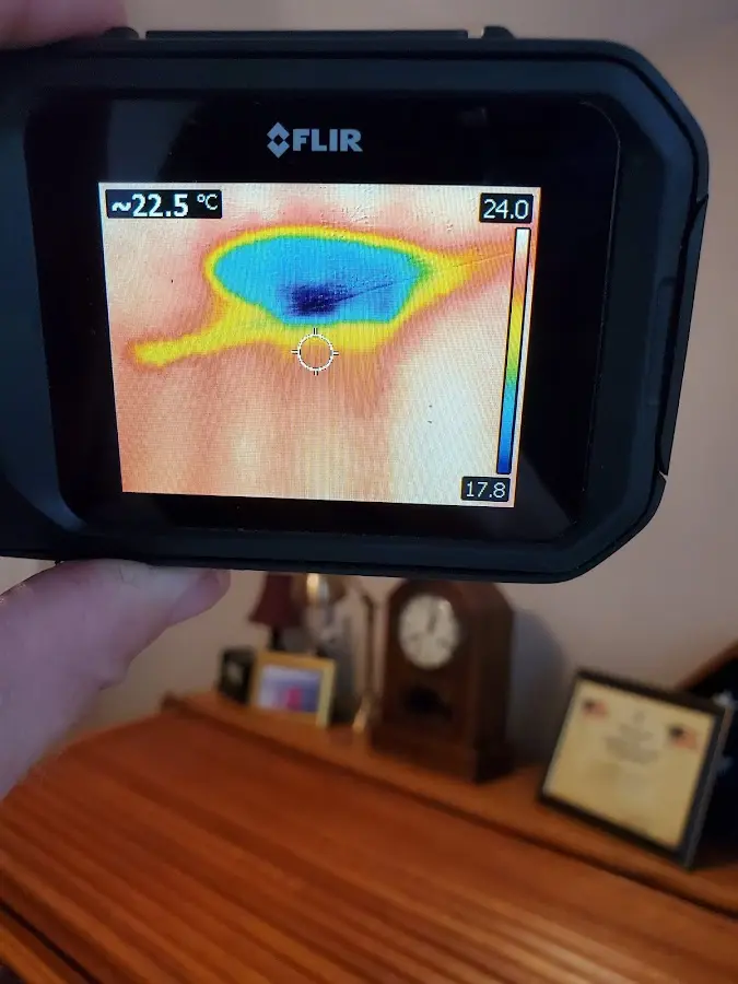 Thermal imaging inspection for water damage in Manitowoc